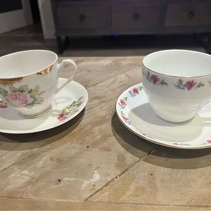 Vintage tea cups